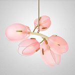 Дизайнерский Светильник Lilly Pink Tulip Lamp розовый плафон  варинант исполнения - 5 | Loft Concept в Волгограде