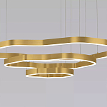 Люстра подвесная с 3-мя ассиметричными светодиодными лампами Golden Current варинант исполнения - 3 | Loft Concept в Волгограде