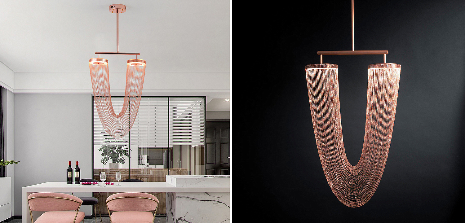 Люстра Otero Copper Larose Guyon Люстра Otero Copper Larose Guyon - Loft-Concept в Волгограде