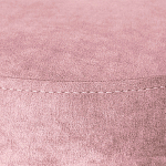 Банкетка круглая пыльно-розовый велюр на 4-х металлических ножках золотого цвета SANJAY варинант исполнения - 4 | Loft Concept в Волгограде