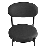 Стул мягкий Alfie Chair черный варинант исполнения - 5 | Loft Concept в Волгограде