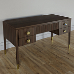 Письменный стол с 4-мя ящиками Elsa Dreams Walnut варинант исполнения - 1 | Loft Concept в Волгограде