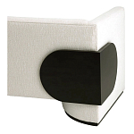 Дизайнерский Двухместный диван Florida Sofa  с элегантным деревянным декором  варинант исполнения - 4 | Loft Concept в Волгограде