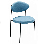 Стул металлический с мягкой спинкой и сиденьем Alfie Chair варинант исполнения - 5 | Loft Concept в Волгограде