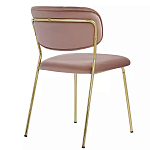 Стул Singer Chair без подлокотников Розовый Велюр варинант исполнения - 3 | Loft Concept в Волгограде