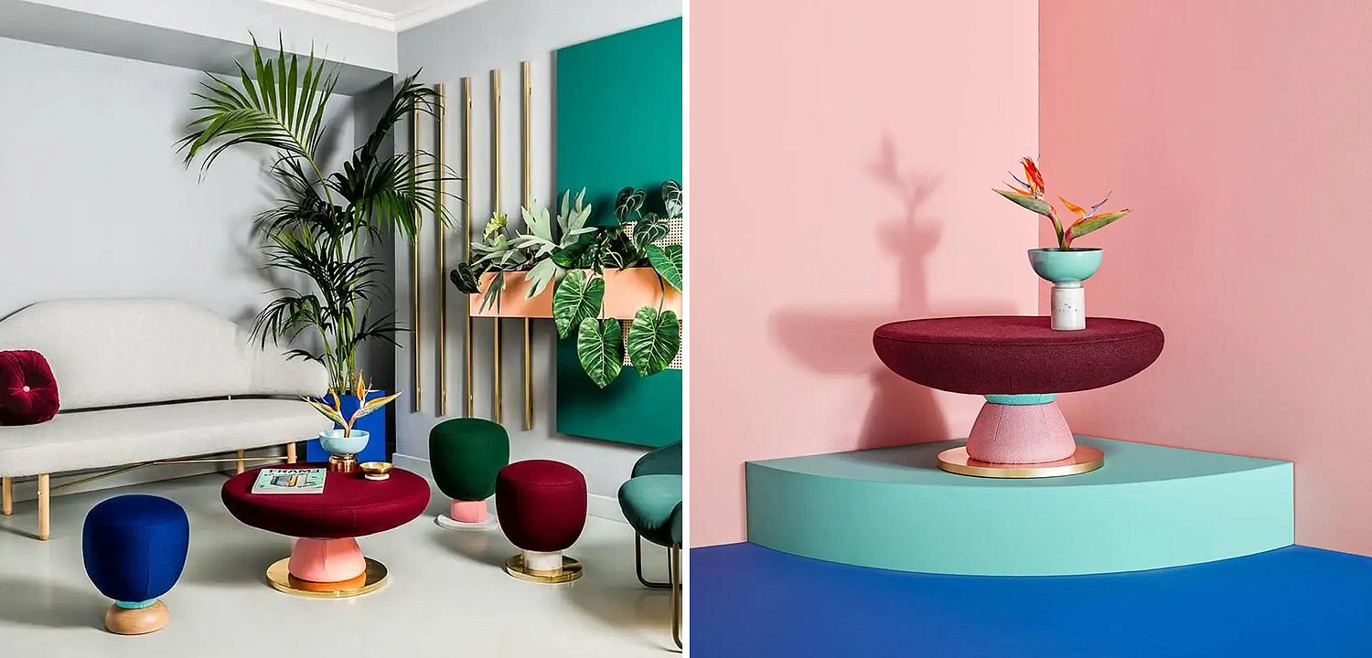 Кофейный стол дизайнерский Toadstool Collection, Colorful Coffee Table Masquespacio Кофейный стол дизайнерский Toadstool Collection, Colorful Coffee Table Masquespacio - Loft-Concept в Волгограде