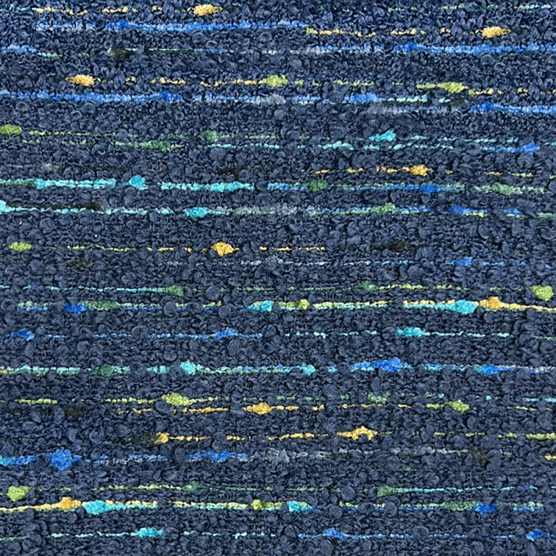 Мебельная ткань Букле синий цвет 145 см T2-111  в Волгограде | Loft Concept 