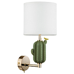 Бра с декором в виде кактуса из керамики Opuntia варинант исполнения - 1 | Loft Concept в Волгограде