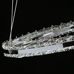 Люстра круглая с прозрачной хрустальной рамкой Maude Crystal Light варинант исполнения - 9 | Loft Concept в Волгограде