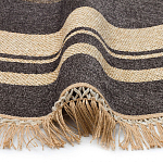 Ковер из комбинированного состава с узором Circles of goodness варинант исполнения - 3 | Loft Concept в Волгограде