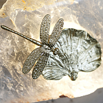 Бра Декоративный лист с стрекозой Glacial Fragment варинант исполнения - 1 | Loft Concept в Волгограде