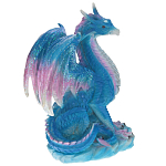 Декоративная статуэтка Дракон Blue Pink Dragon Statuette варинант исполнения - 1 | Loft Concept в Волгограде