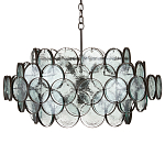 Люстра с каскадом из круглых стеклянных дисков Small Round Sequins варинант исполнения - 3 | Loft Concept в Волгограде