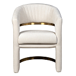 Полукресло Valbonne Chair cream velour варинант исполнения - 1 | Loft Concept в Волгограде
