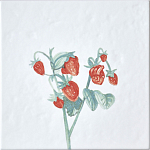 Плитка с узором Земляника варинант исполнения - 2 | Loft Concept в Волгограде