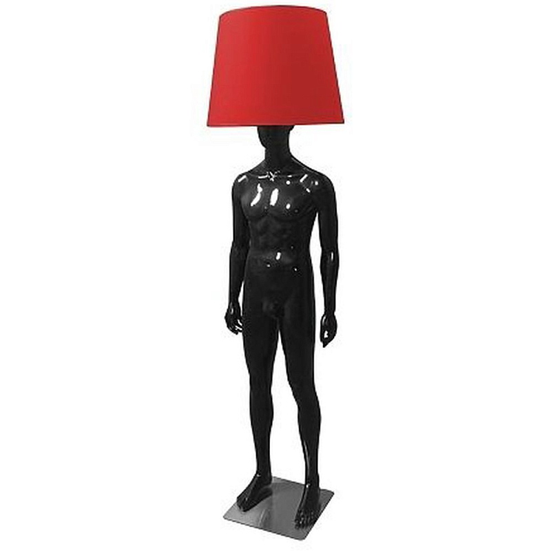 Лампа MALE MANNEQUIN LAMP с абажуром открытый позинг Глянцевый черный Черный матовый Глянцевый белый Белый матовый Серый матовый Золотой Красный Шампань Лампа MALE MANNEQUIN LAMP с абажуром открытый позинг Глянцевый черный Черный матовый Глянцевый белый Белый матовый Серый матовый Золотой Красный Шампань в Волгограде | Loft Concept