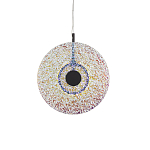 Подвесной светильник из фактурного двойного стекла Heterochromia варинант исполнения - 2 | Loft Concept в Волгограде