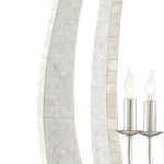 Люстра каплевидной формы покрытая перламутровой мозаикой Soft Pearl Shape варинант исполнения - 1 | Loft Concept в Волгограде