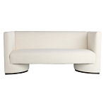 Дизайнерский Двухместный диван Florida Sofa  с элегантным деревянным декором  варинант исполнения - 2 | Loft Concept в Волгограде