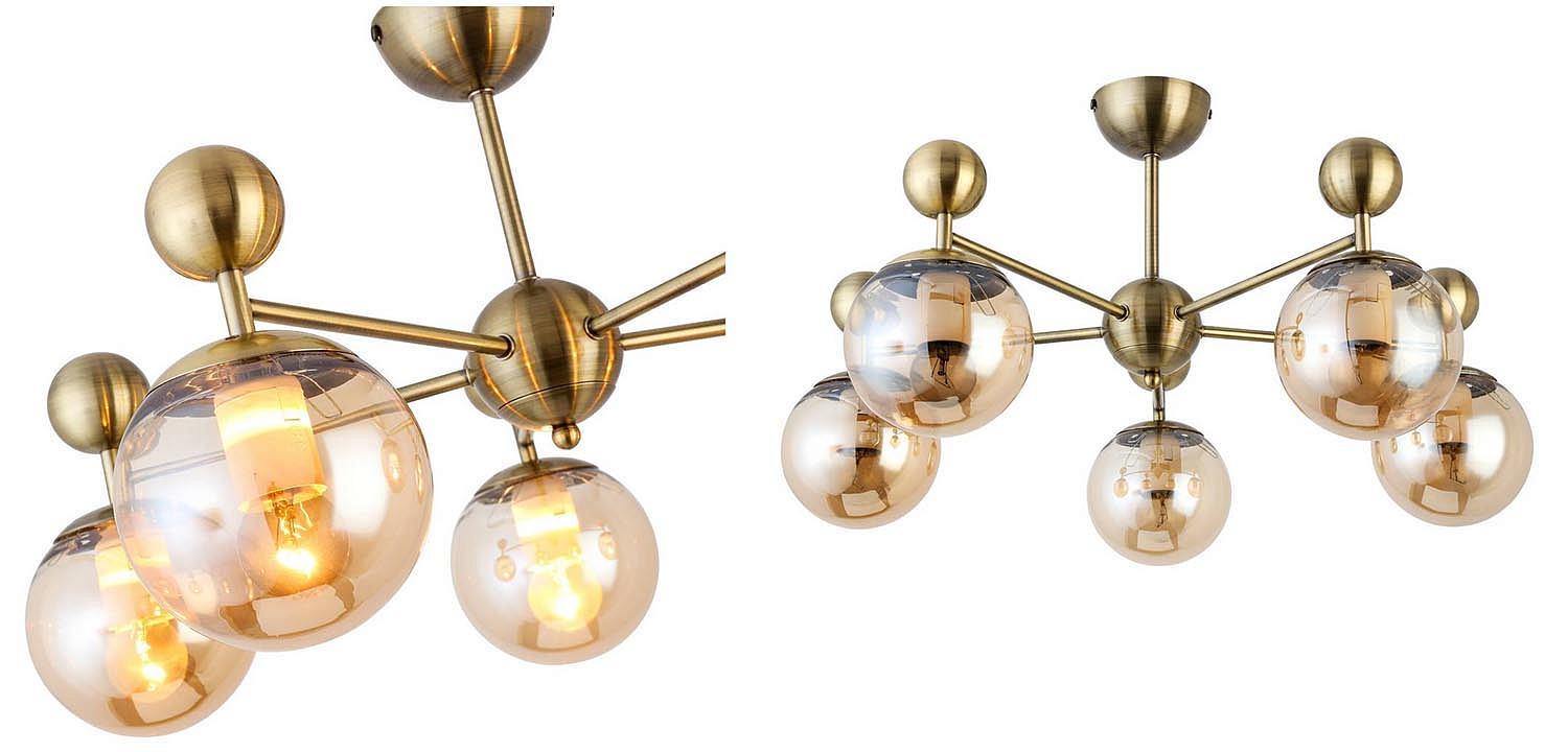 Потолочная люстра Demian Bronze Chandelier Потолочная люстра Demian Bronze Chandelier - Loft-Concept в Волгограде