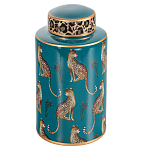 Ваза фарфоровая с крышкой Leopard Ccollection варинант исполнения - 1 | Loft Concept в Волгограде