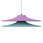 Подвесной вязаный светильник в двухцветном исполнении «Двойной Токио»  варинант исполнения - 4 | Loft Concept в Волгограде