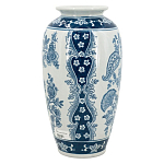 Ваза с синим цветочным орнаментом Blue & White Ornament  варинант исполнения - 2 | Loft Concept в Волгограде