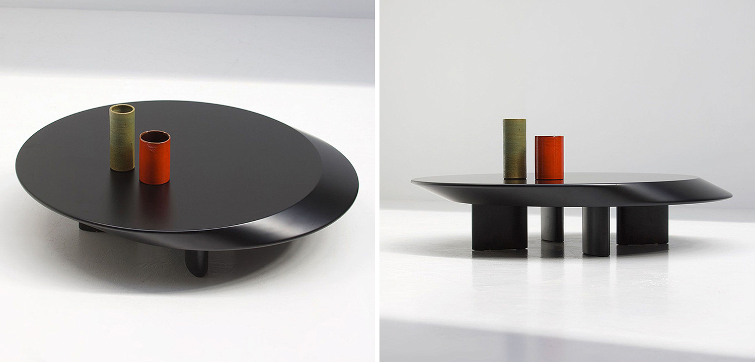 Кофейный стол Ellipse Black Matte Coffee Table Кофейный стол Ellipse Black Matte Coffee Table - Loft-Concept в Волгограде