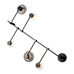 Бра с 5-ю плафонами разного диаметра и цвета Polyhedron варинант исполнения - 1 | Loft Concept в Волгограде