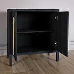 Современный Буфет Primo с 2 дверцами Черный дуб варинант исполнения - 4 | Loft Concept в Волгограде