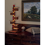 Торшер с каркасом из множества полок Links варинант исполнения - 5 | Loft Concept в Волгограде