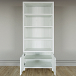 Книжный Стеллаж Elsa Dreams White с задней стенкой варинант исполнения - 4 | Loft Concept в Волгограде