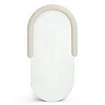 Зеркало овальное Curved Furniture бежевое варинант исполнения - 1 | Loft Concept в Волгограде