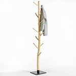 Напольная вешалка из тикового дерева Teak Floor Hanger варинант исполнения - 2 | Loft Concept в Волгограде