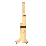 Торшер геометрический с тремя мраморными плафонами Marble Tripod варинант исполнения - 2 | Loft Concept в Волгограде