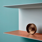 Дизайнерская подвесная полка Gio Ponti D.355.1 - D.355.2 Hanging Bookcase варинант исполнения - 2 | Loft Concept в Волгограде