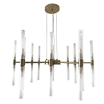 Люстра подвесная с 20-ю цилиндрическими матовыми плафонами Delta Light варинант исполнения - 2 | Loft Concept в Волгограде