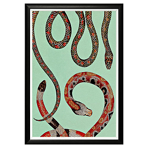 Постер Red Snakes