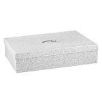 Чайный сервиз белого цвета из фарфора на 6 персон 15 предметов Floral Charm варинант исполнения - 2 | Loft Concept в Волгограде