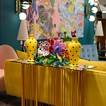 Декоративная статуэтка Yayoi Kusama Flowers that Bloom at Midnight Red варинант исполнения - 4 | Loft Concept в Волгограде