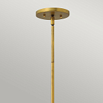 Подвесной светильник с матовым стеклянным коническим плафоном в современном стиле Hinkley варинант исполнения - 6 | Loft Concept в Волгограде