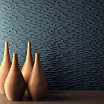 Гипсовая 3D Панель M-27 варинант исполнения - 1 | Loft Concept в Волгограде