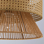 Подвесной светильник с абажуром из натуральных материалов Light Inside the Cell варинант исполнения - 8 | Loft Concept в Волгограде