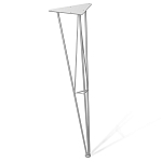 Стол обеденный с круглой столешницей из керамики на четырех ножках Sand Ceramics варинант исполнения - 5 | Loft Concept в Волгограде