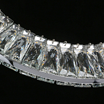 Люстра круглая с прозрачной хрустальной рамкой Maude Crystal Light варинант исполнения - 10 | Loft Concept в Волгограде