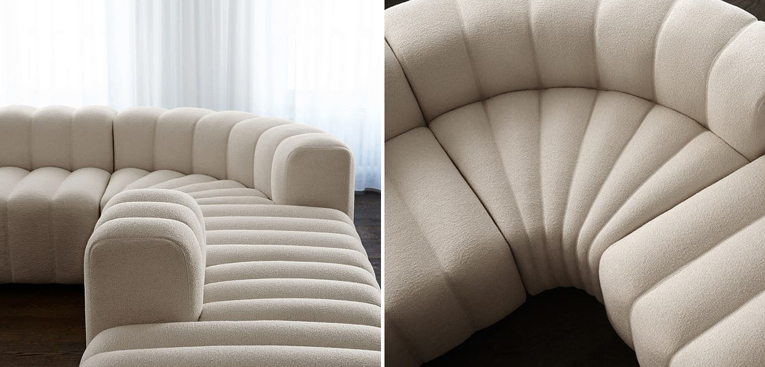 Угловой Сегмент для Дивана Studio 2 Sofa 240 см Угловой Сегмент для Дивана Studio 2 Sofa 240 см - Loft-Concept в Волгограде