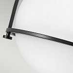 Потолочный светильник с плафоном в форме белого матового шара Hinkley варинант исполнения - 3 | Loft Concept в Волгограде