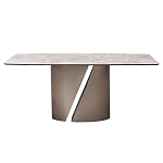 Стол обеденный керамический серый Servorios варинант исполнения - 1 | Loft Concept в Волгограде