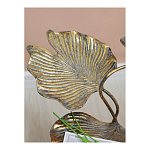 Столик приставной с тремя столешницами Тропические листья Tropical Forest gold варинант исполнения - 6 | Loft Concept в Волгограде