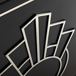 Черный комод в стиле арт-деко Luciano варинант исполнения - 6 | Loft Concept в Волгограде